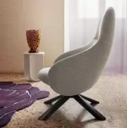 Fotel Nebula Lounge wood Miniforms