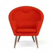 Fotel Oda orzech Hallingdal 65 600 Audo Copenhagen