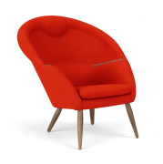 Fotel Oda orzech Hallingdal 65 600 Audo Copenhagen
