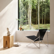 Fotel PK4 Czarny Fritz Hansen