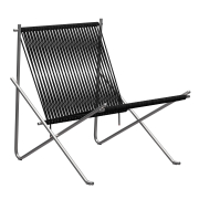Fotel PK4 Czarny Fritz Hansen