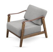 Fotel Philip Szary Nordic Line