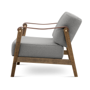 Fotel Philip Szary Nordic Line