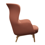 Fotel RO JH2 tkanina Capture Burnt Orange Fritz Hansen