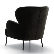 Fotel Ross antracytowy Sits