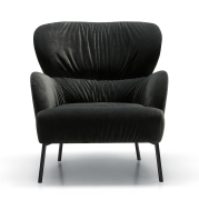 Fotel Ross antracytowy Sits