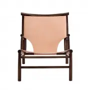 Fotel Samurai Dark Smoked Oak Nature Leather Norr 11