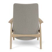 Fotel Seal High naturalny dąb Re-wool 218 Audo Copenhagen