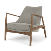 Fotel Seal orzech Re-wool 218 Audo Copenhagen