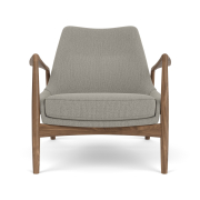Fotel Seal orzech Re-wool 218 Audo Copenhagen