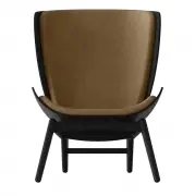 Fotel The Reader czarny dąb Sugar Brown Umage