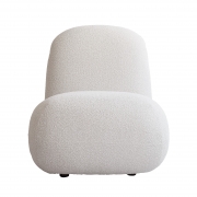 Fotel Toe Flat boucle złamana viel 101 Copenhagen