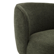 Fotel Ulit zielony kave home