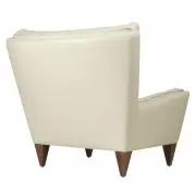 Fotel V11 Smooth leather cream Gubi