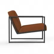 Fotel Vikko z podłokietnikiem Burnt Orange Innovation