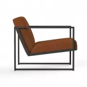 Fotel Vikko z podłokietnikiem Burnt Orange Innovation