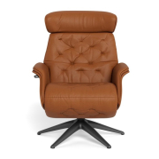 Fotel Wypoczynkowy Volden Function High Cognac Brown Flexlux
