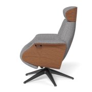 Fotel Wypoczynkowy Volden High Function Soft Grey Flexlux