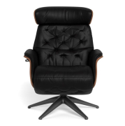 Fotel Wypoczynkowy Volden Function High Omaha Black Flexlux