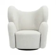 Fotel obrotowy Big Big Chair Barnum Off White 1 norr 11