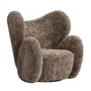 Fotel obrotowy Big Big Chair sheepskin norr 11