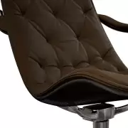 Fotel obrotowy Bravo brązowy Conform