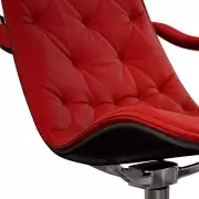Fotel obrotowy Bravo czerwony Conform