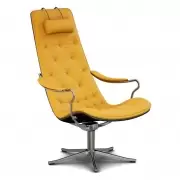 Fotel obrotowy Bravo żółty Conform