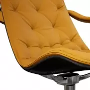 Fotel obrotowy Bravo żółty Conform