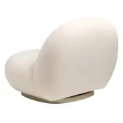 Fotel obrotowy Pacha Harp Ivory Gubi