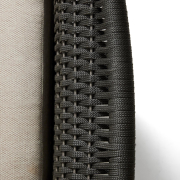 Fotel ogrodowy Alipa ciemnoszary kave home