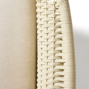 Fotel ogrodowy Alipa ecru kave home