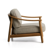 Fotel ogrodowy Elunda Kave Home