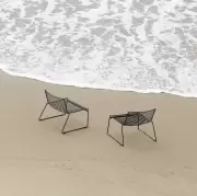 Fotel ogrodowy Hee czarny HAY