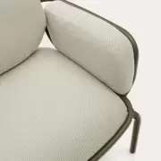 Fotel ogrodowy Joncols beżowy kave home