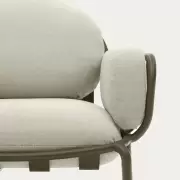 Fotel ogrodowy Joncols beżowy kave home
