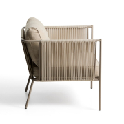 Fotel ogrodowy Zivia beżowy Kave Home