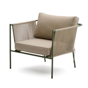 Fotel ogrodowy Zivia zielony Kave Home