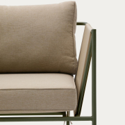 Fotel ogrodowy Zivia zielony Kave Home