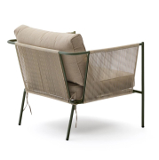 Fotel ogrodowy Zivia zielony Kave Home