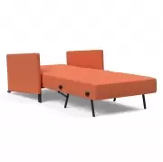 Fotel rozkładany Cubed z podłokietnikiem Argus Rust Innovation
