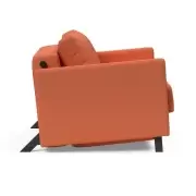 Fotel rozkładany Cubed z podłokietnikiem Argus Rust Innovation