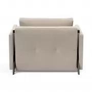 Fotel rozkładany Cubed z podłokietnikiem Sand Grey Innovation
