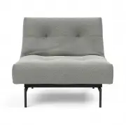 Fotel rozkładany ILB 202 Mahoga 853 Dove Grey Innovation