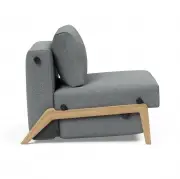 Fotel rozkładany ILB 500 corocco 320 dąb lakierowany Innovation
