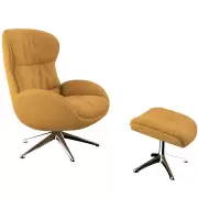 Fotel wypoczynkowy Haze Roma Mustard Flexlux
