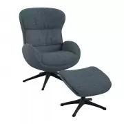 Fotel wypoczynkowy Haze Roma Steel Blue Flexlux