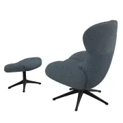 Fotel wypoczynkowy Haze Roma Steel Blue Flexlux