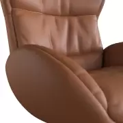 Fotel wypoczynkowy Haze Savoy Cognac brown leather Flexlux