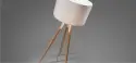 LAMPA PODŁOGOWA UZAGI WOODEN WHITE KAVE HOME